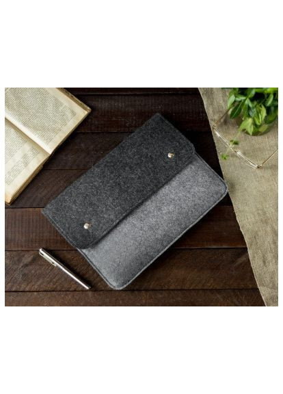 Чохол до ноутбука (GM05-14) Gmakin 14 Macbook Pro, Black/Gray (366690633)
