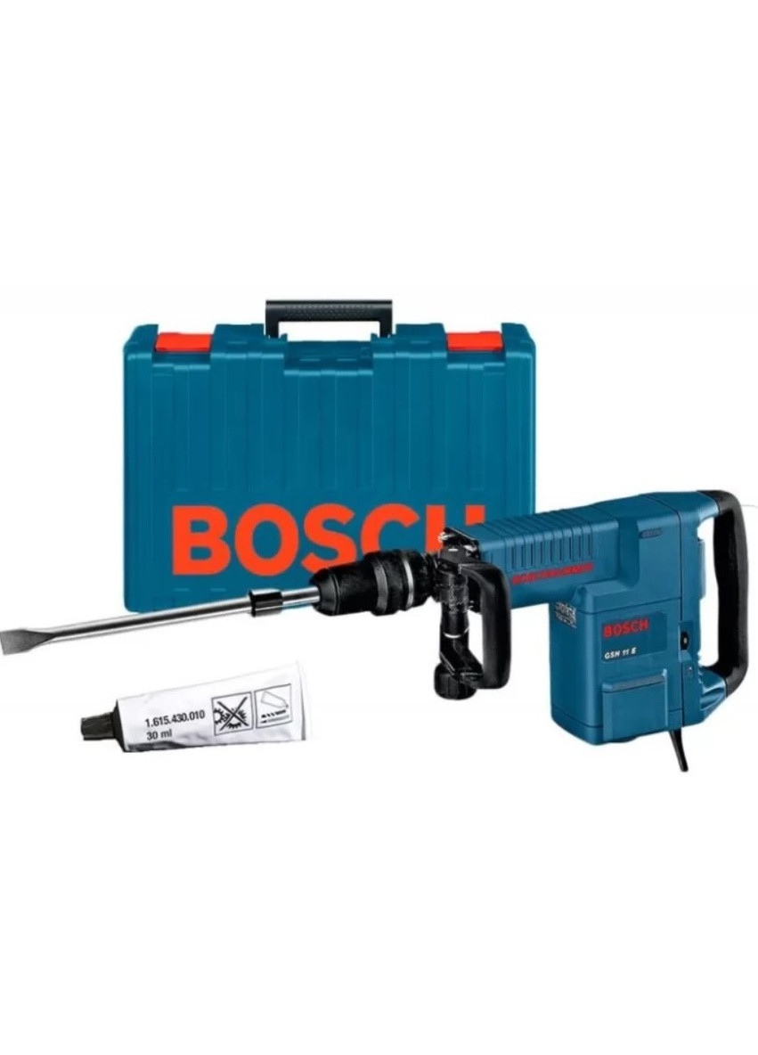 Електричний відбійний молоток GSH 11 E Professional (1500 Вт, 16.8 Дж, SDSMax) + кейс та зубило (20135) Bosch (265221592)