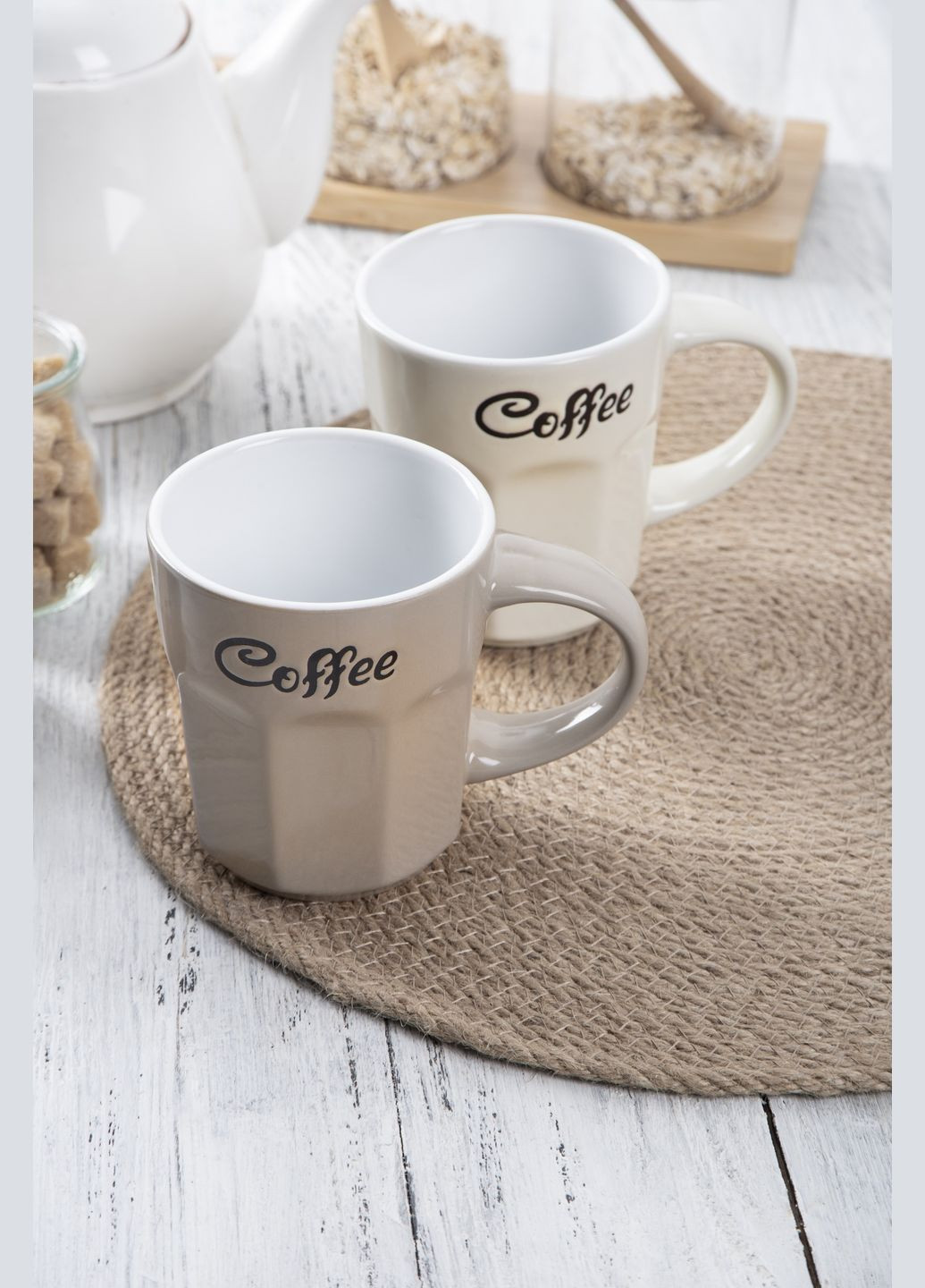 Чашка COFFEE TASTE 310 мл Мультиколір Limited Edition (315887103)