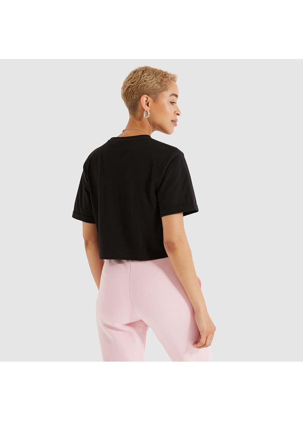 Жіноча Футболка Alberta Cropped Tee Чорний Ellesse - (302210367)