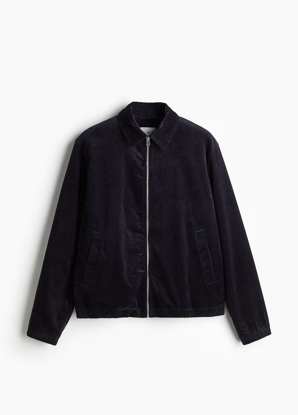 Черная демисезонная куртка H&M