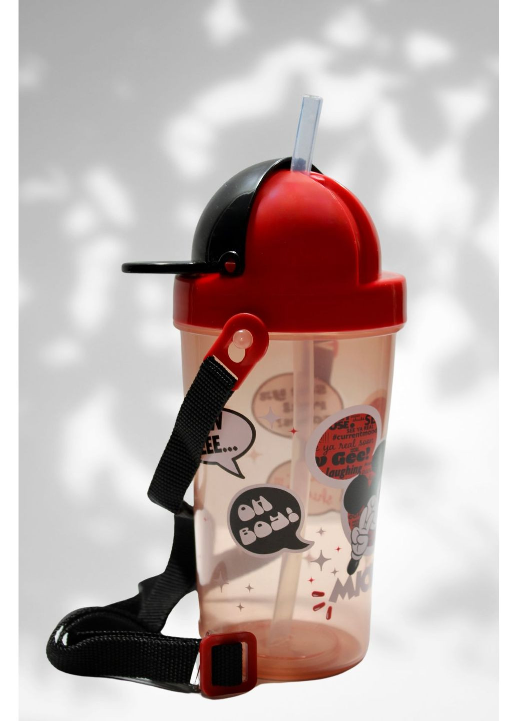 Детская бутылка для воды с трубочкой, Minie Mouse, Pepco (324392158)