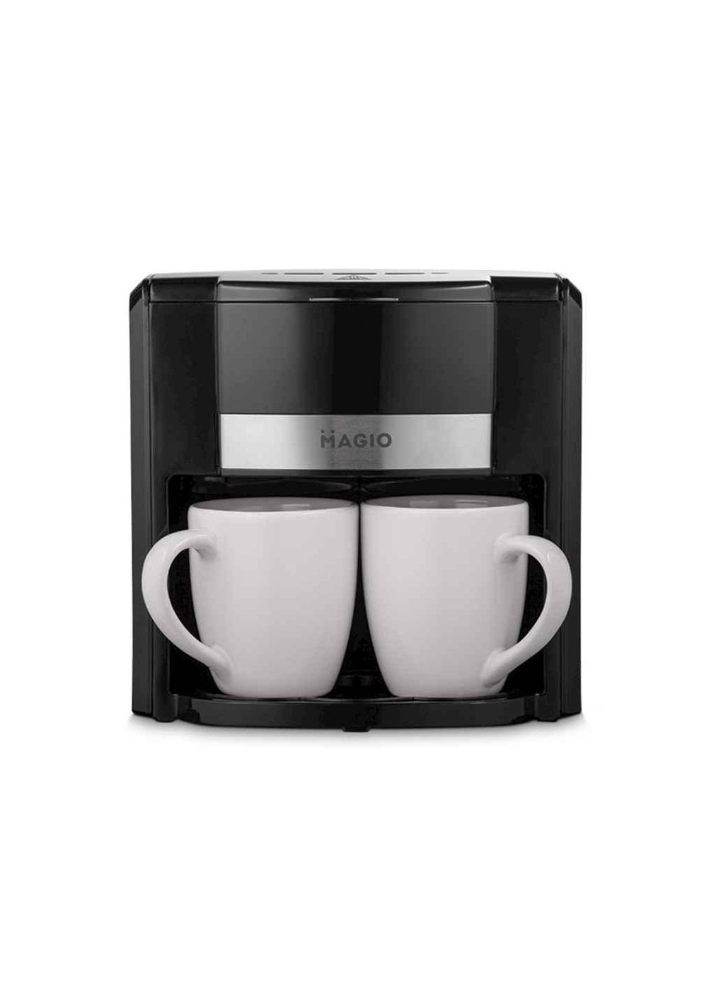 Кавоварка крапельна 420Вт MG-450, 0,3л пластик, 2 чашки в комплекті ТМ Magio (304063223)