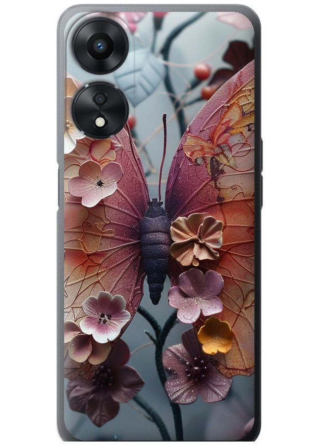 Силиконовый чехол 'Fairy Butterfly' для Endorphone Oppo A78 5G (285703670)