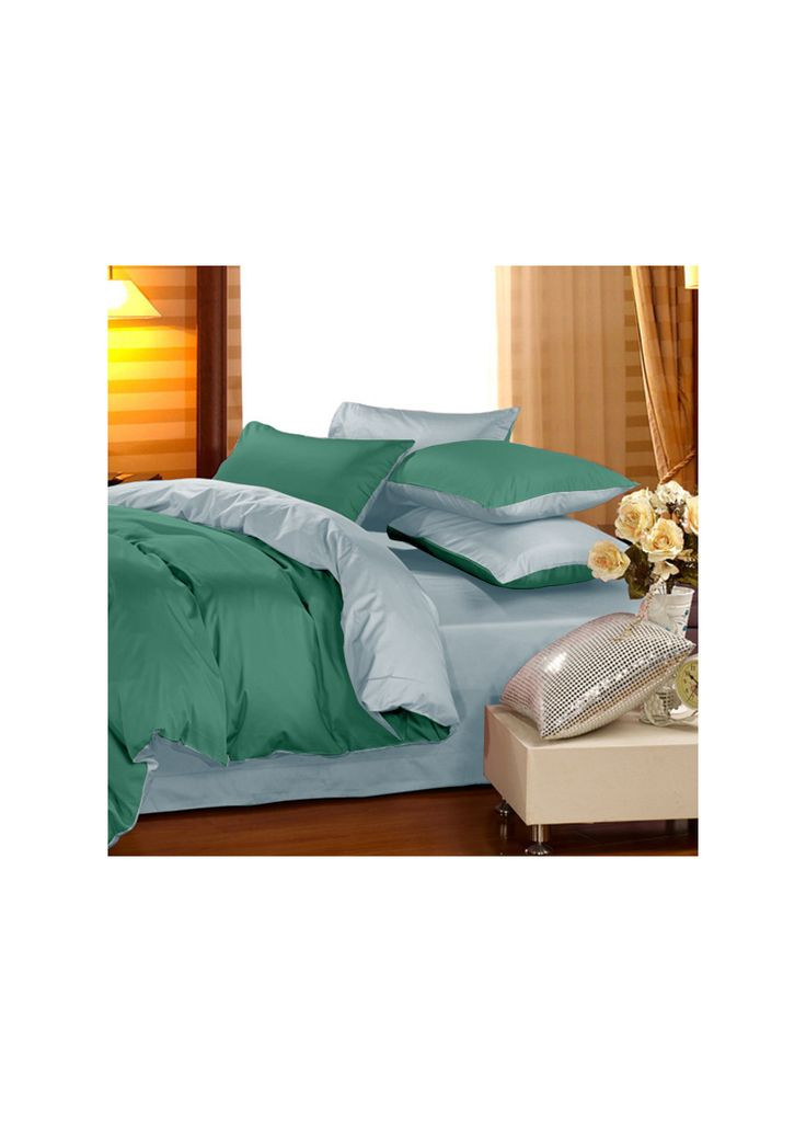 Постельное белье Сатин Premium 0844 + 0843 Edward полуторный (m221413) Mirson Сатин Premium 0844 + 0843 Edward 1.5-спальний (366567453)