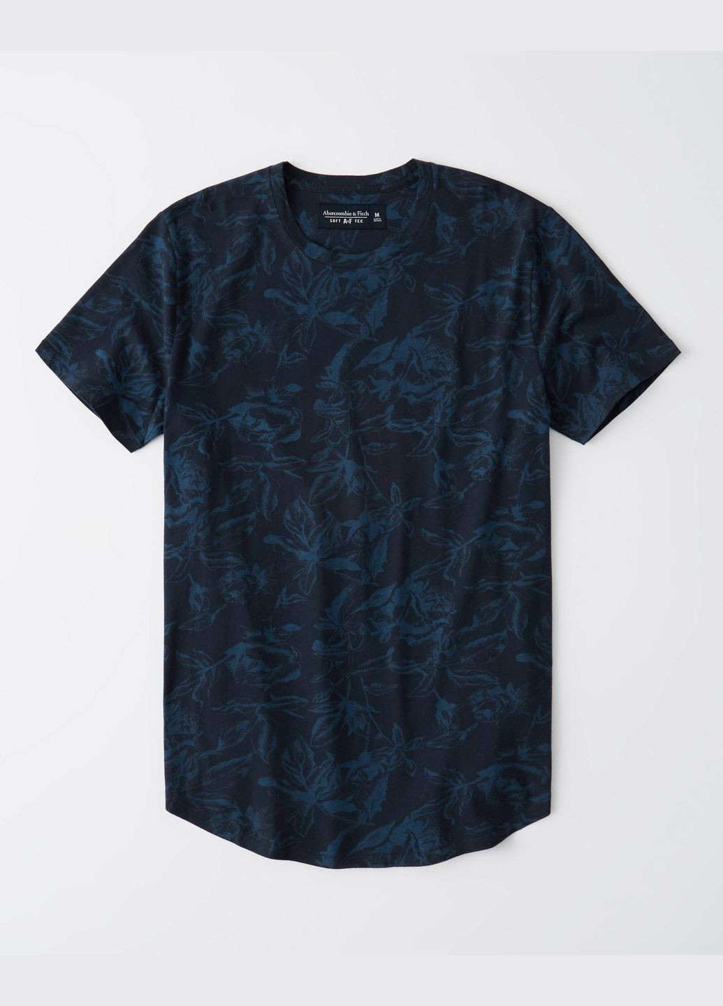 Темно-синя футболка af7447m Abercrombie & Fitch