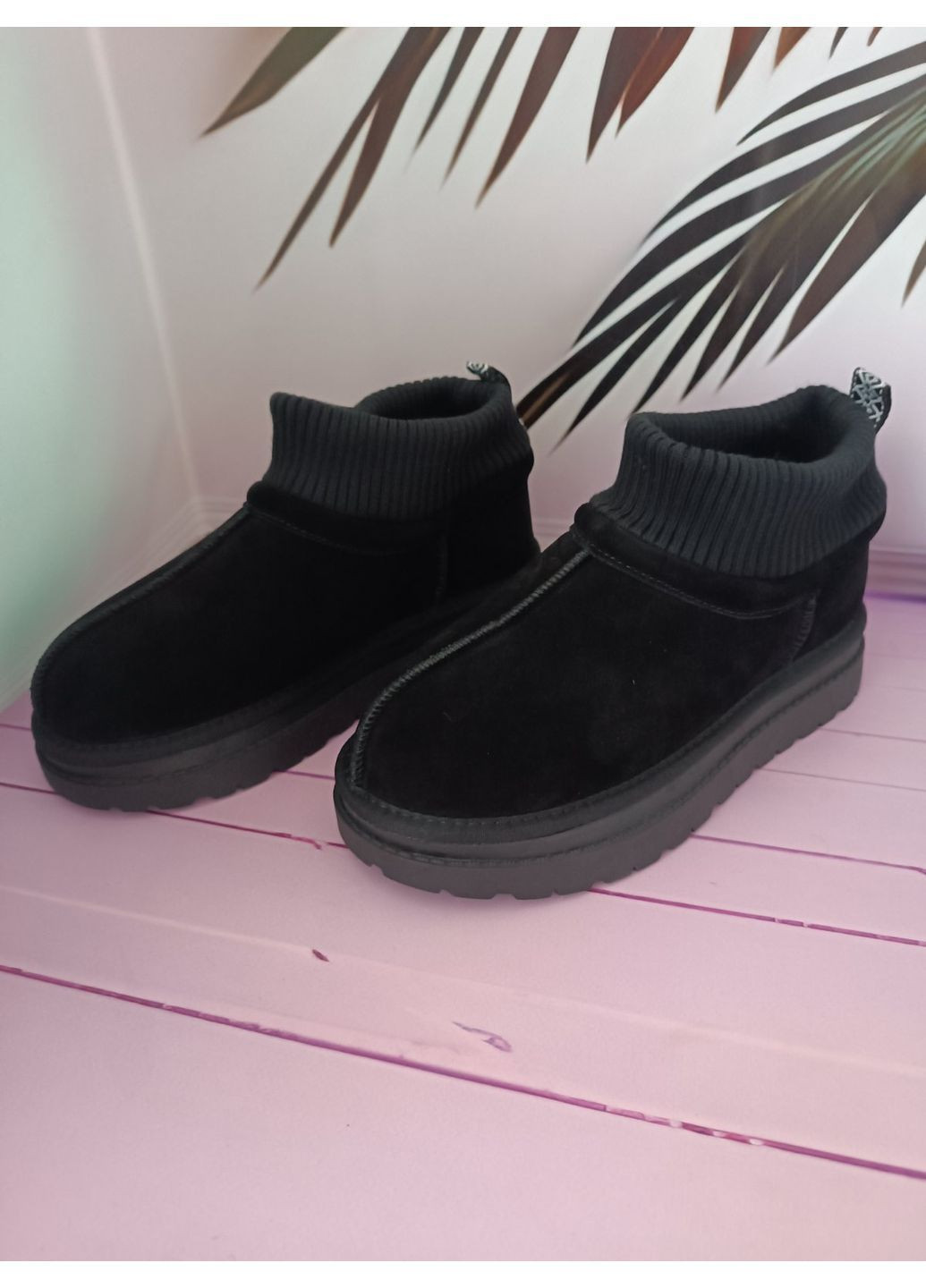 Угги женские замшевые No Brand (370776311)