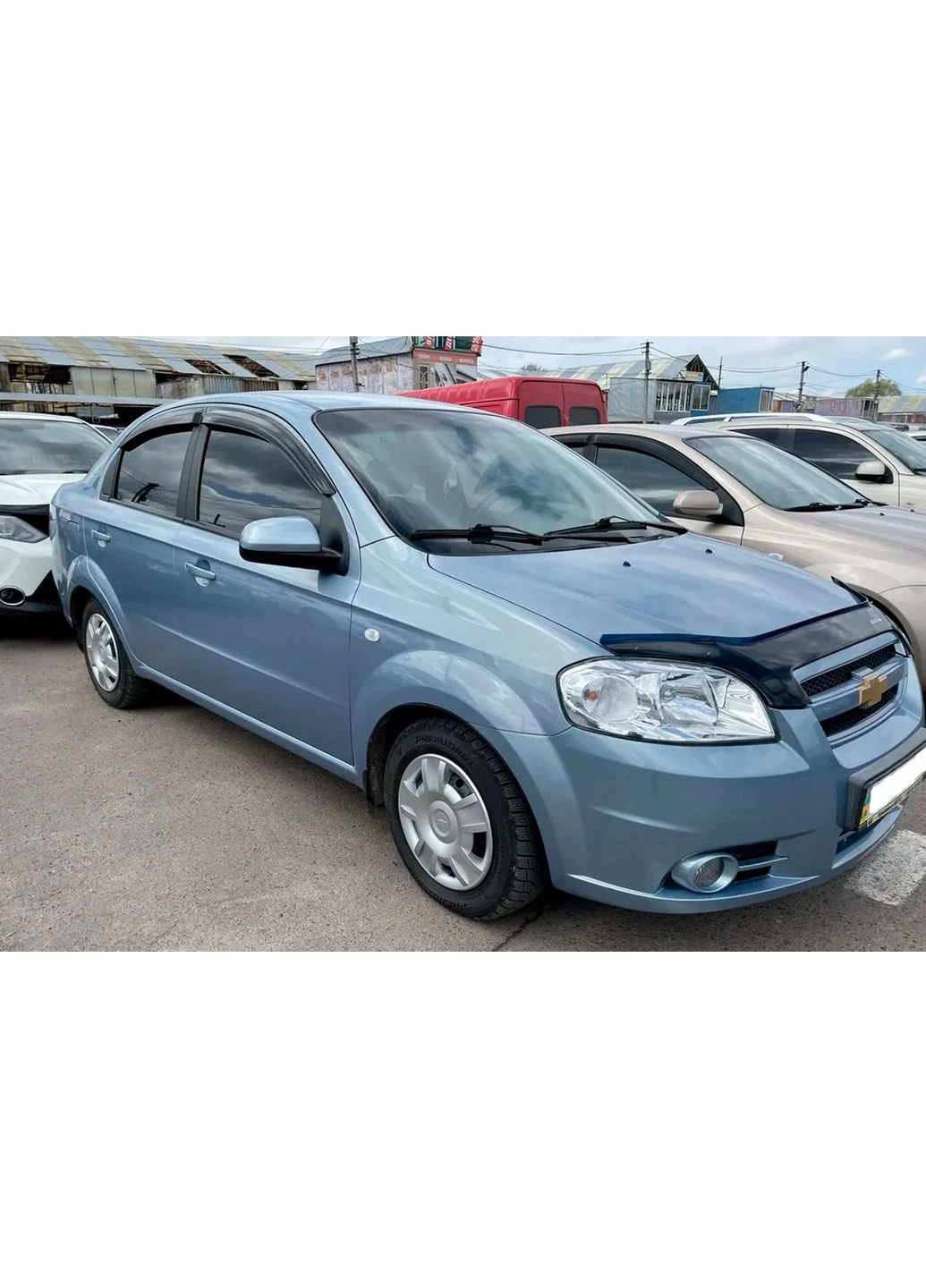 Дефлекторы SD (4 шт, ) для Chevrolet Aveo T250 2005-2011 гг Hic (392217640)