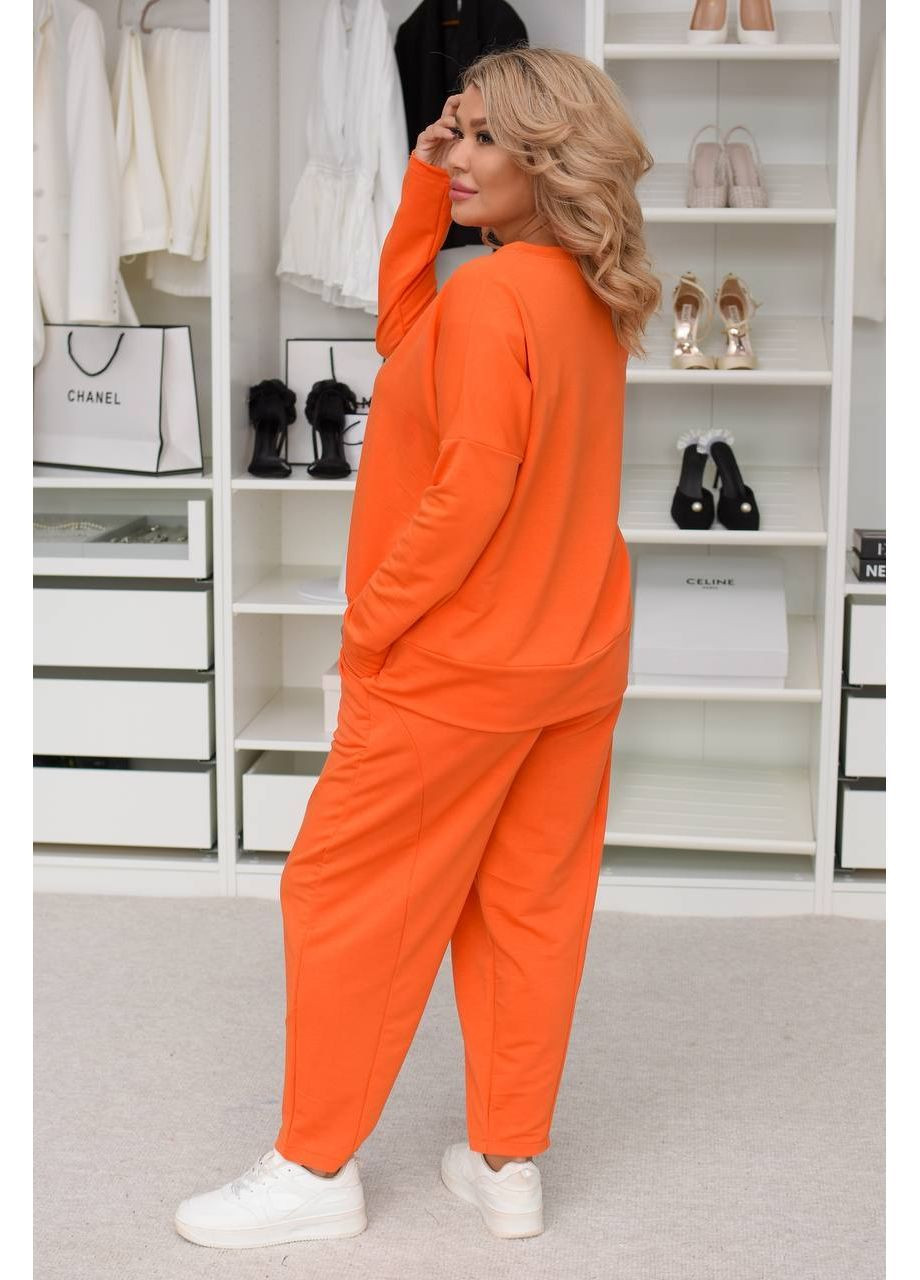 Женский костюм двойка из двунитки No Brand (364959130)