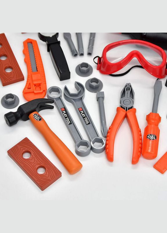 Набір інструментів шурупокрут з механічним принципом, інструменти, гвинтики, маска, в коробці No Brand (316472530)