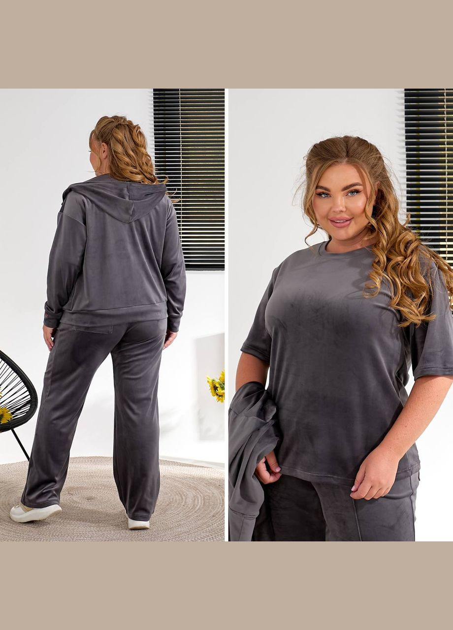 Велюровий костюм трійка Україна (344448459)