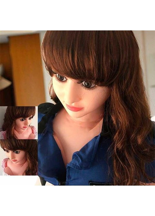 Реалістична секс-лялька Анжеліка з вібрацією тілесного кольору з анальним отвором No Brand (366888171)