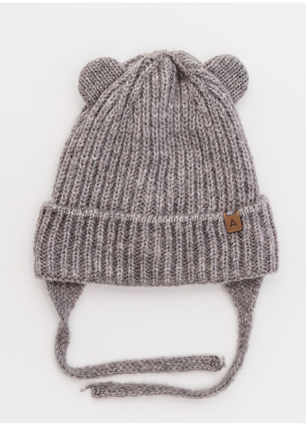 Шапка для дівчинки, для хлопчика Хеппі K130 48-50 см. Кава Alex K130-15 (365746614)