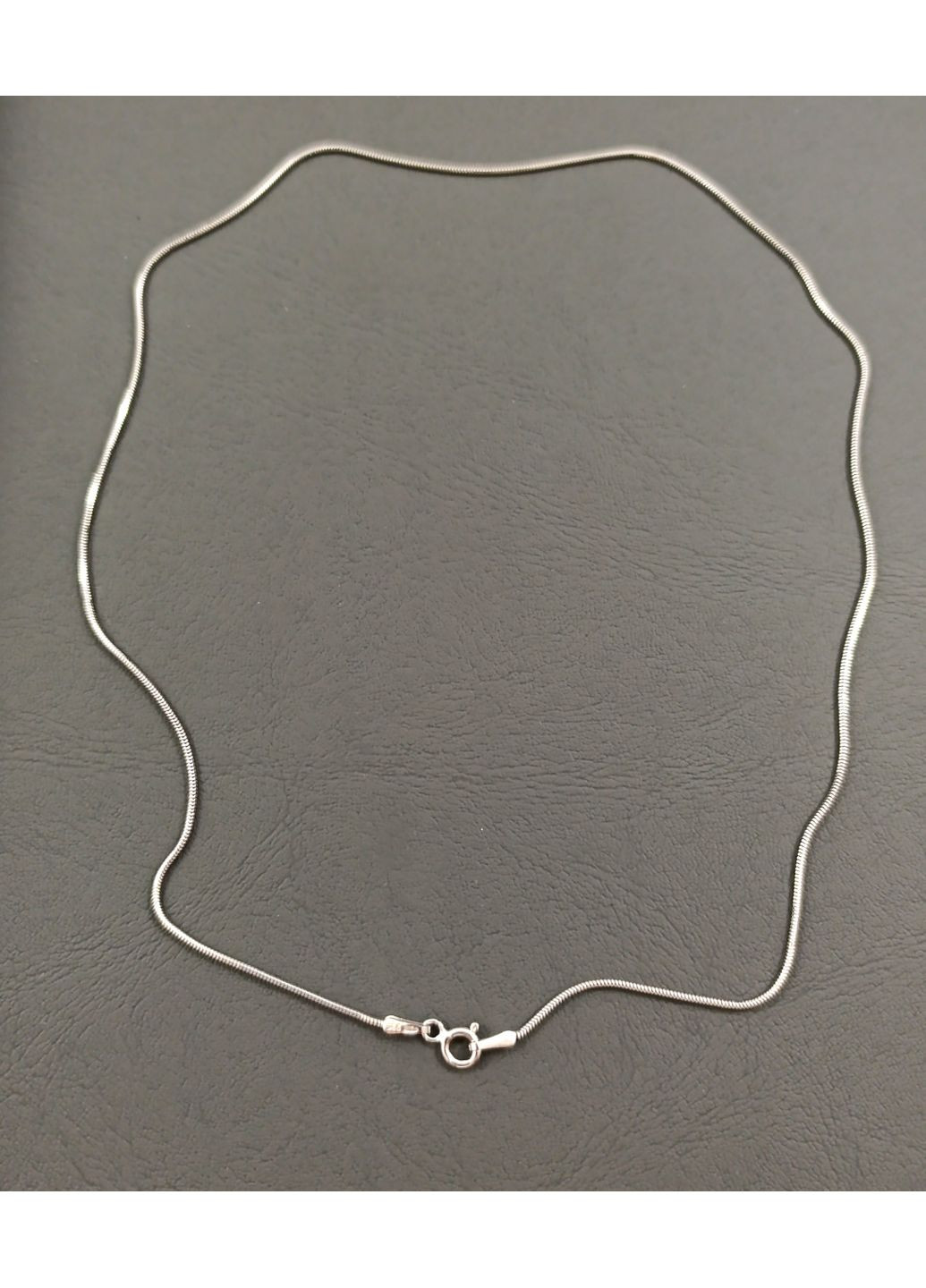 Серебряная цепочка женская "Снейк мягкая" 45 см ЦСНМ-45 Shatlen Ланцюжок (359472219)