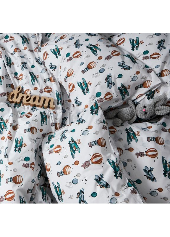 Комплект постельного белья Бязь Gold Люкс «» Евро 200х220 наволочки 4х50х70 (MS-820006173) Moon&Star Cloud Adventures (356113685)