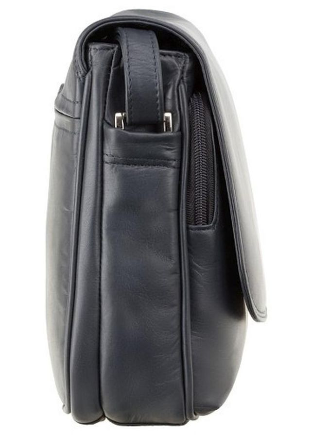 Сумка планшет через плечо женская из натуральной кожи средняя Синий 38022 Visconti (355245151)