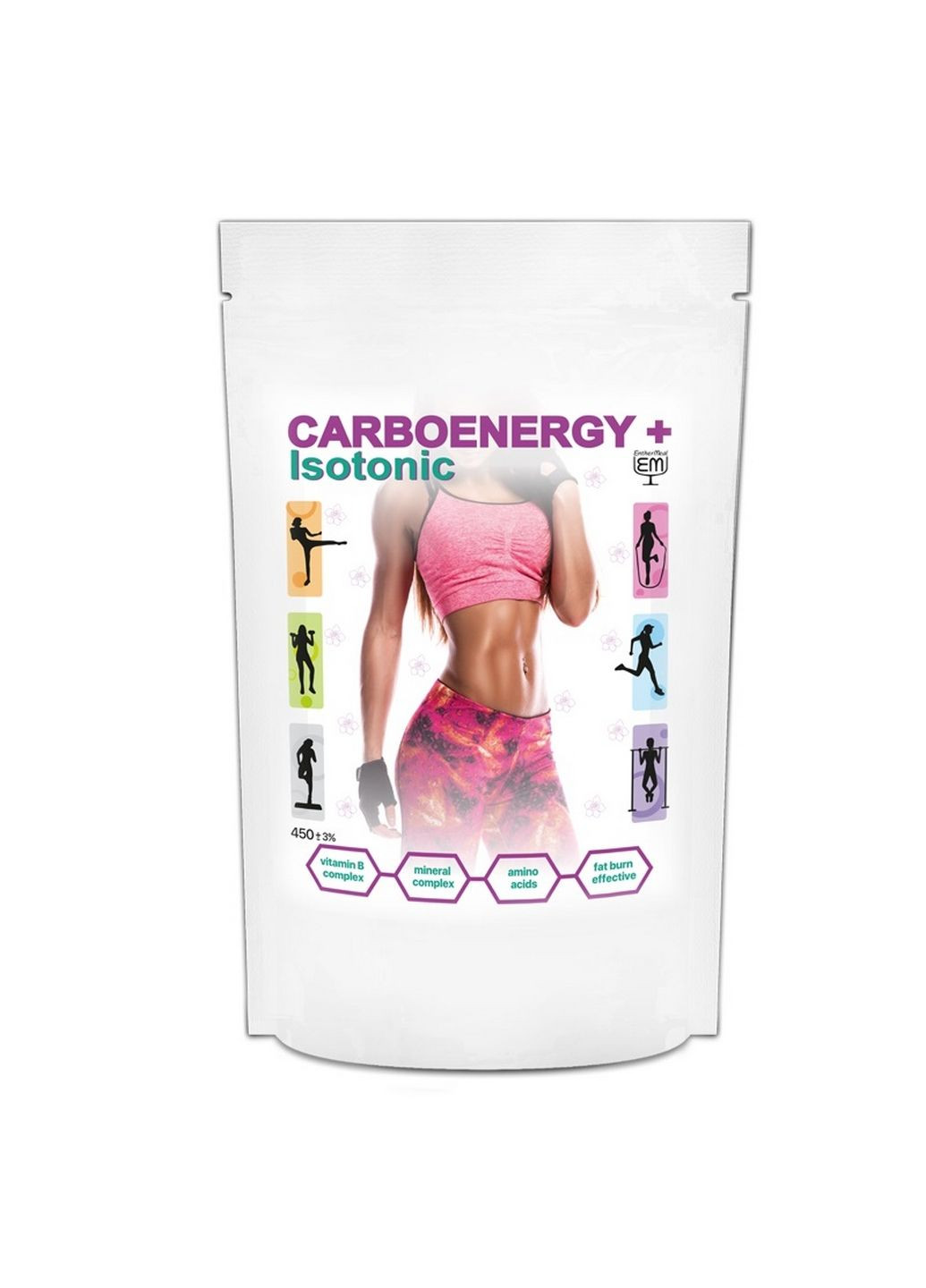Изотоник Isotonic Carboenergy Plus, 450 грамм Цитрус EntherMeal (293341462)