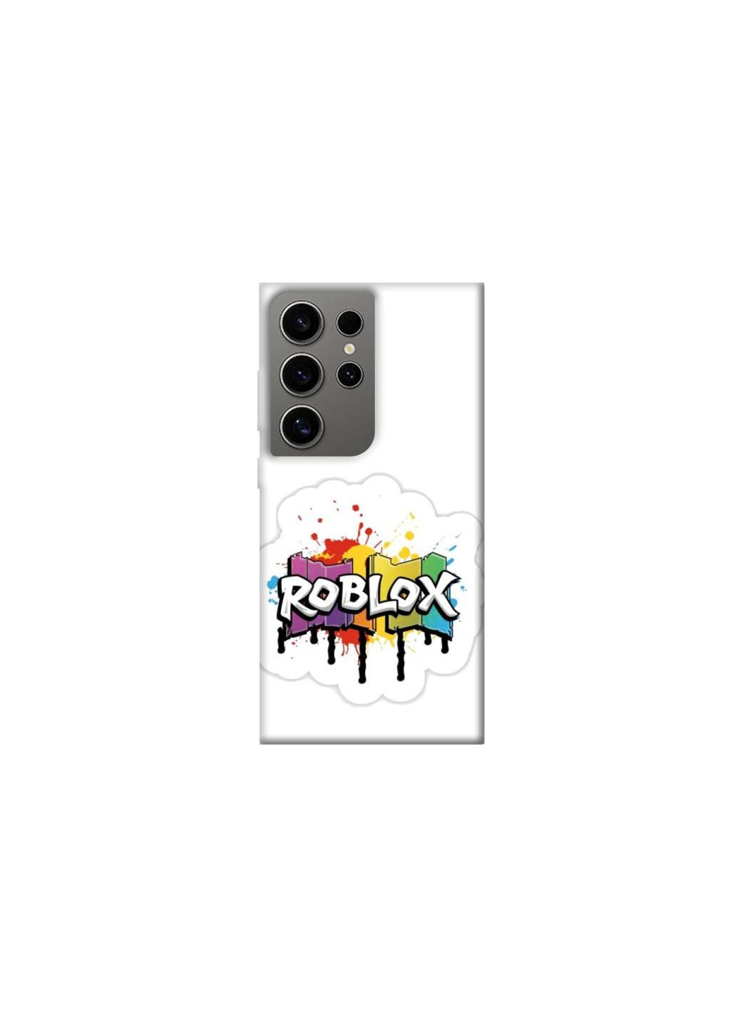 Чохол на Samsung Galaxy S24 Ultra Roblox logo ver.1 Frontalka (356092847)