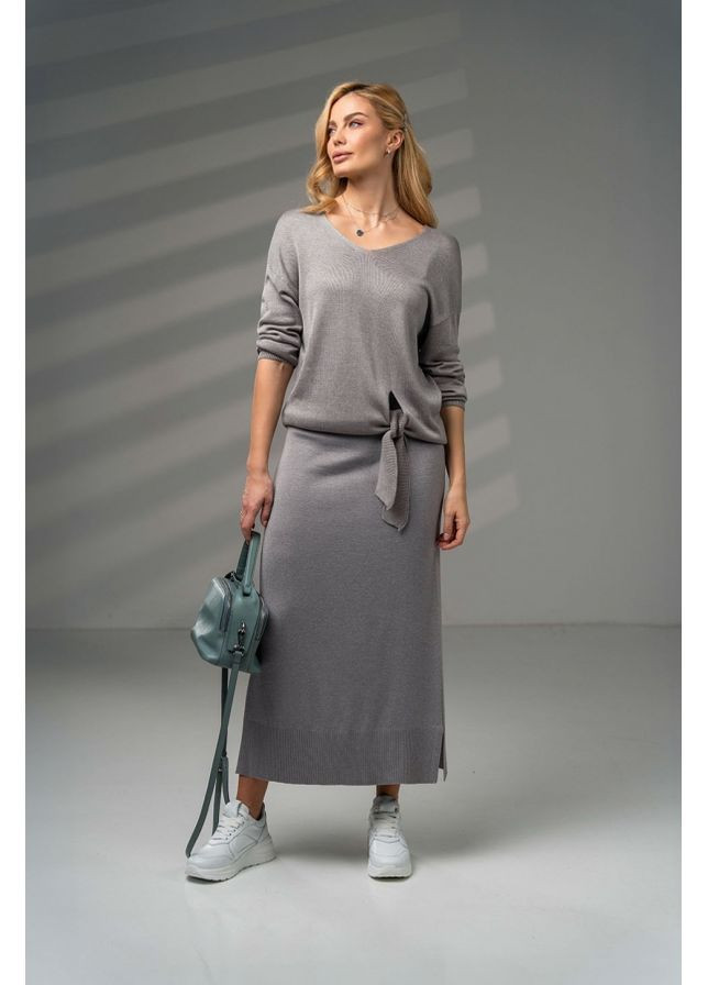 Туніка 2714 Сталевий Triko Bakh (368651112)