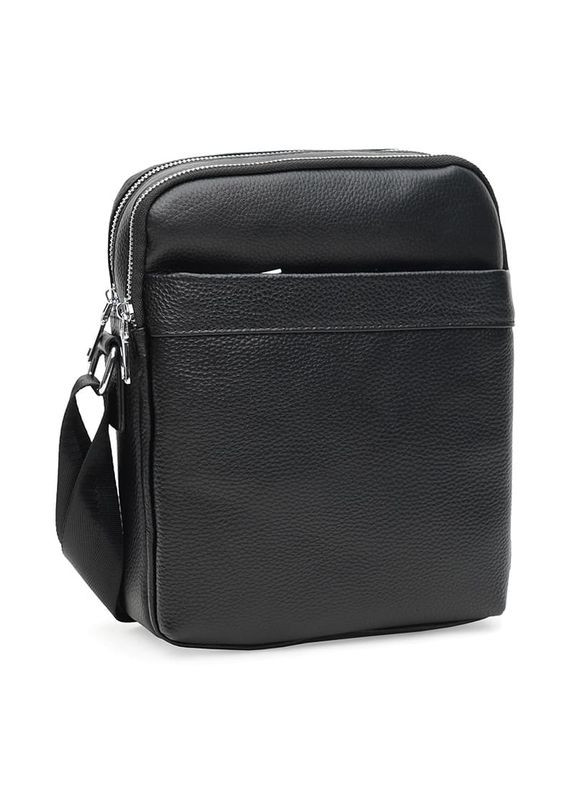 Чоловіча шкіряна сумка K19748-black Keizer (311552889)