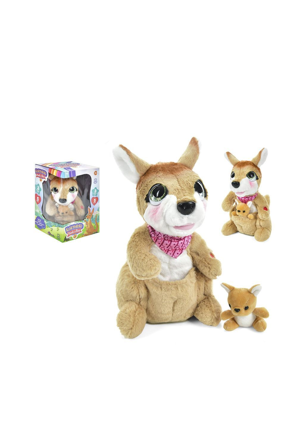 Тварина Кенгуру колір різнокольоровий ЦБ-00289293 Limo Toy (370949308)