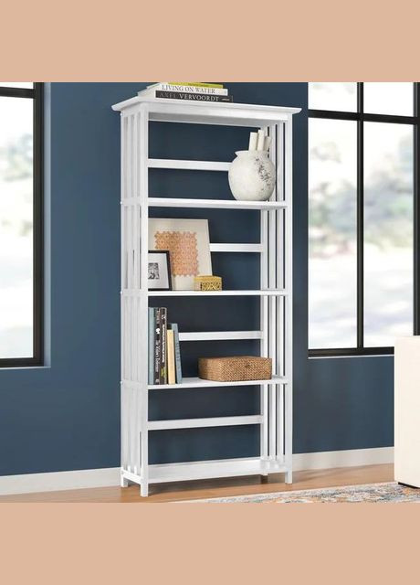 Стеллаж кухонный из дерева Джерман 5 зефир (СТА-517420) No Brand (327848487)