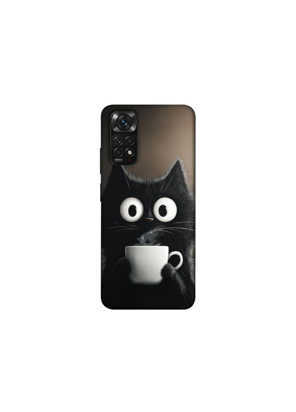 Чохол на Xiaomi Redmi Note 11 (Global) / Note 11S morning cat Frontalka (349828825)