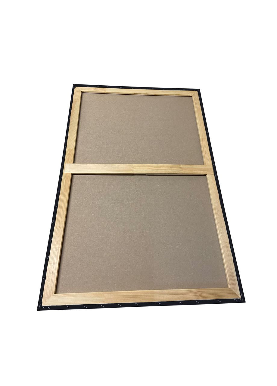 Полотно грунтоване 40 х 150 см, на підрамнику, 1 перемичка, середнє зерно, бавовна, планка 55х18 мм, грунт Artfactory (361859091)