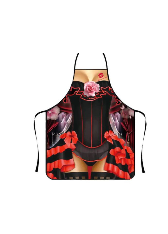 Фартух з приколом дівчина Циганка 75 на 55 см різнобарвний Jannet Фартух (318726397)