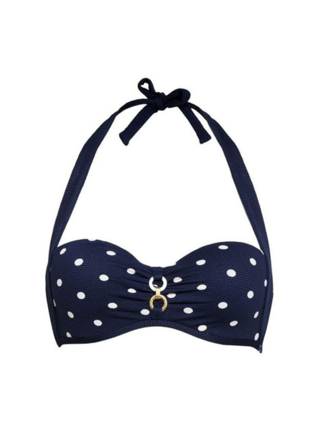 Світло-синій верх купальника 38d синій у горох (l1823-y-902-38d) Marc & André