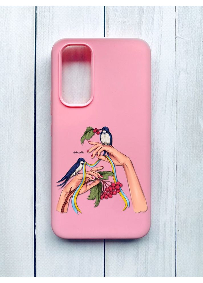 Матовый чехол на Samsung Galaxy A54 5G (A546):: Ласточки (принт 15) Creative (360709871)