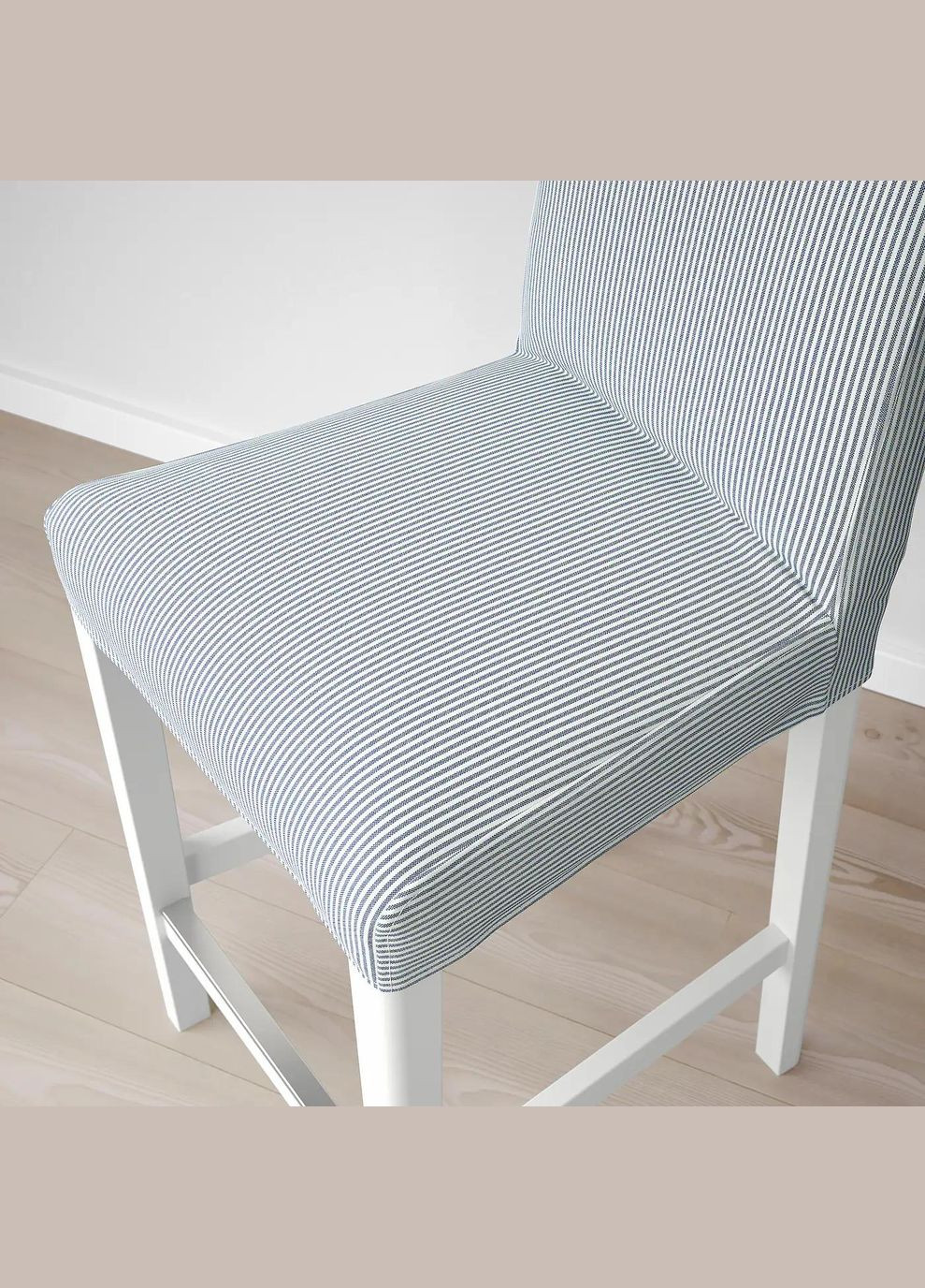 Барний стілець зі спинкою ІКЕА BERGMUND 62 см (s49399748) IKEA (278408440)