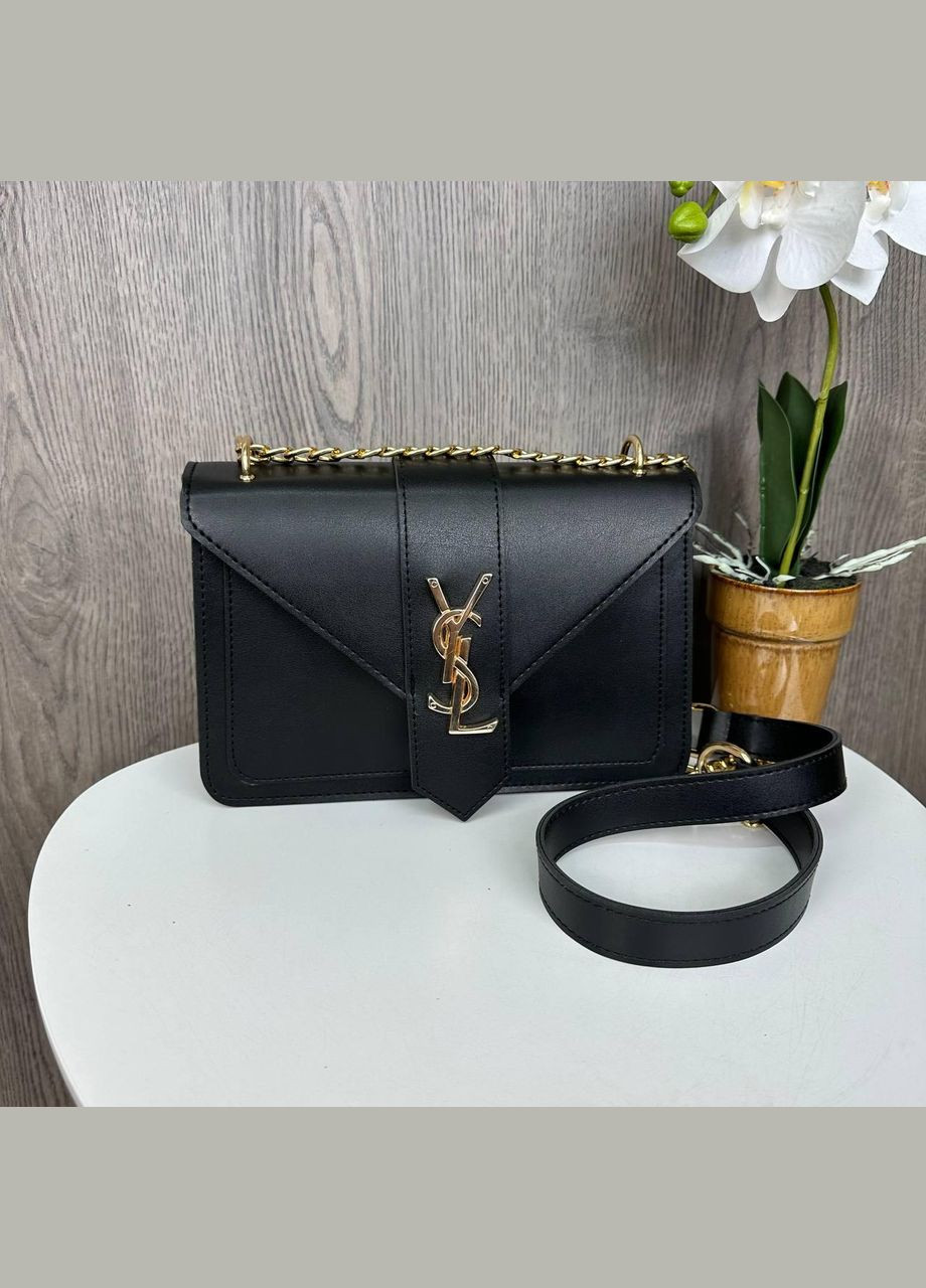 Женская мини сумочка клатч на плечо с цепочкой, маленькая сумка YSL No Brand (334730622)