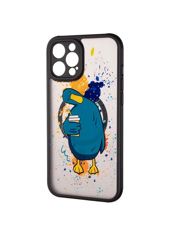 Чехол Artistry Case UV (Magsafe) для iPhone 12 Pro Max Coffee Duck Gelius (384237146)
