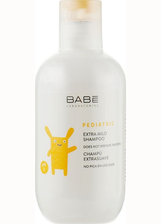 Дитячий екстрам'який шампунь з кондиціонером Extra Mild Shampoo 200ml (101206-29098) Babe Laboratorios (368613250)