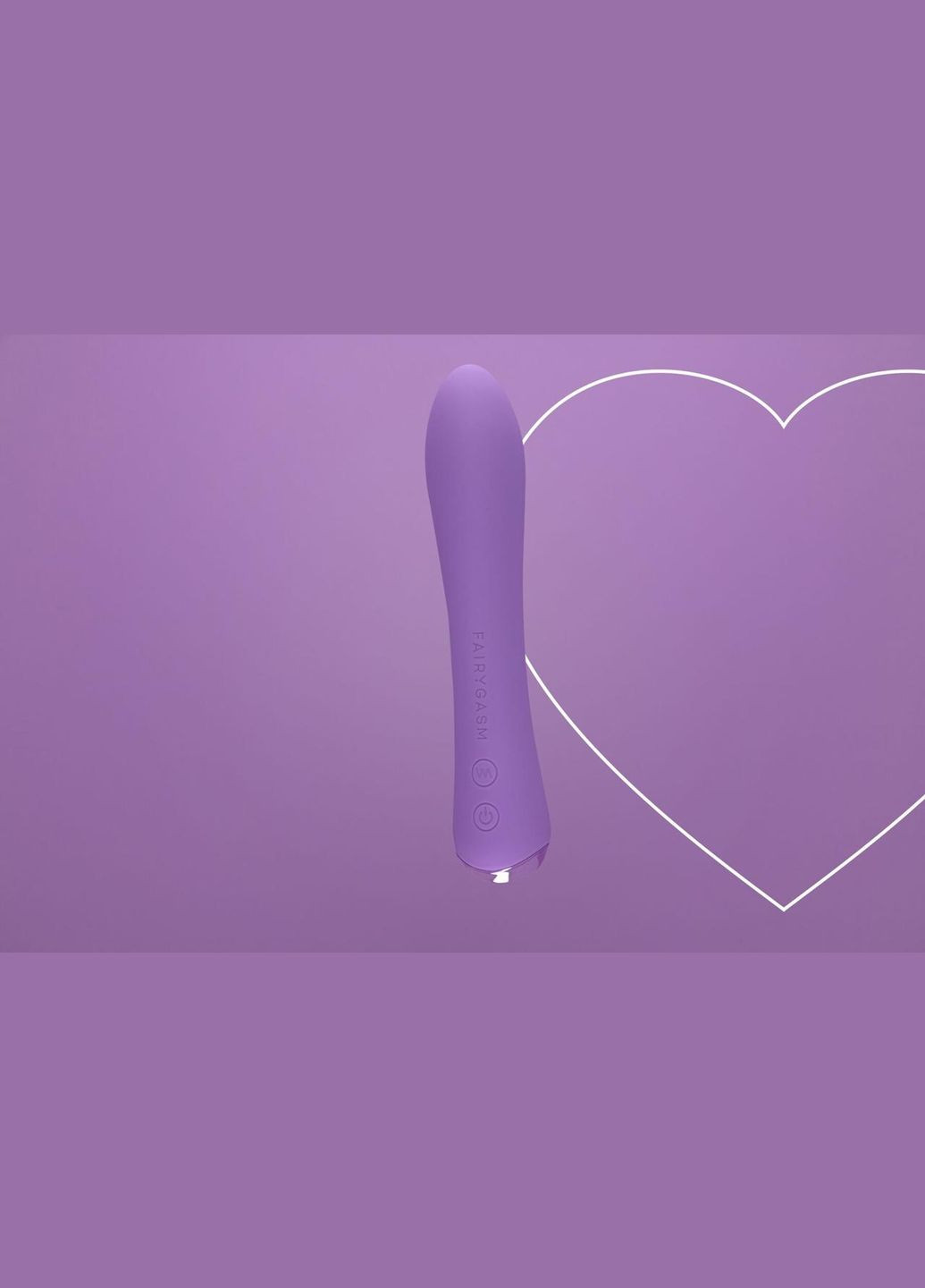 Вібратор з підігрівом FairyGasm WowGenie violet, підігрів до 42 °C No Brand (303884017)