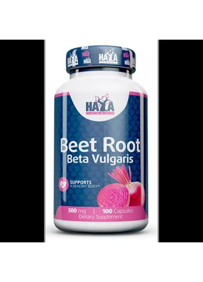 Экстракт свеклы Beet Root 500 мг 100 капсул Haya Labs (362027072)