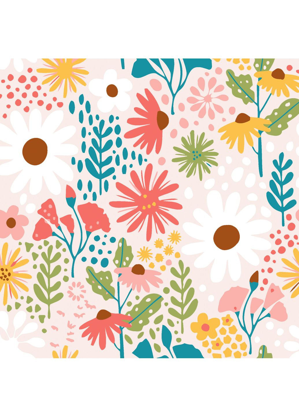 Картина за номерами Полотно квітів см творчий набір для малювання для дітей та дорослих Strateg (369758791)