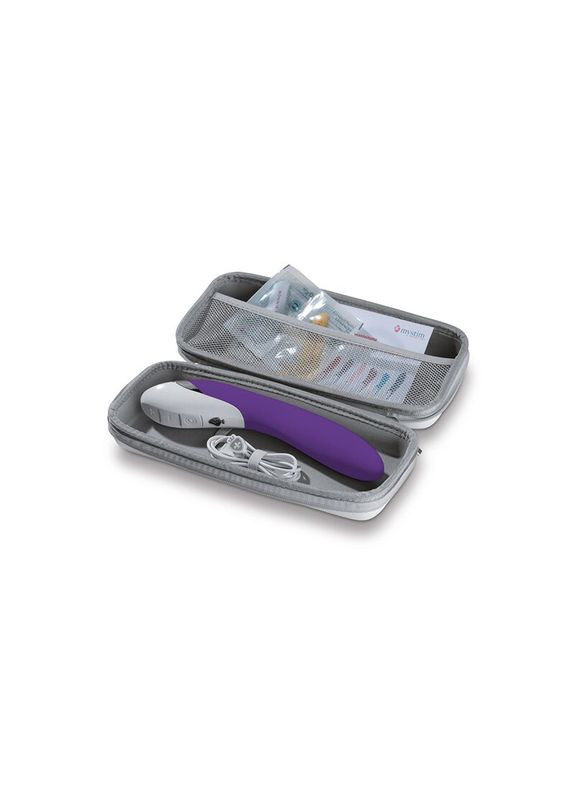 Мощный вибратор Sassy Simon Purple с двумя моторами и стимулирующим рельефом Mystim (369947466)