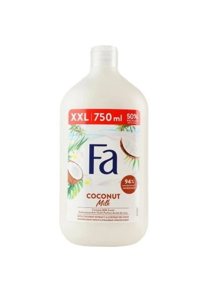 Гель для душа Coconut Milk 750 мл (5201143734639) Fa Coconut Milk 750 мл (401028641)