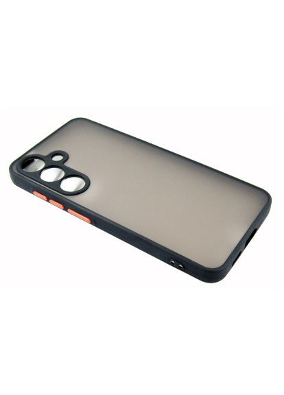 Чохол до мобільного телефона (DG-TPU-MATT-147) DENGOS Matte Samsung Galaxy S24+ Black (366156978)