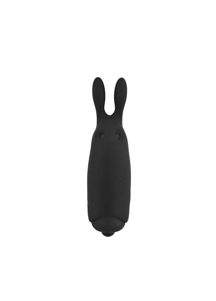 Віброкуля Pocket Vibe Rabbit Black зі стимулювальними вушками Adrien Lastic (371390504)