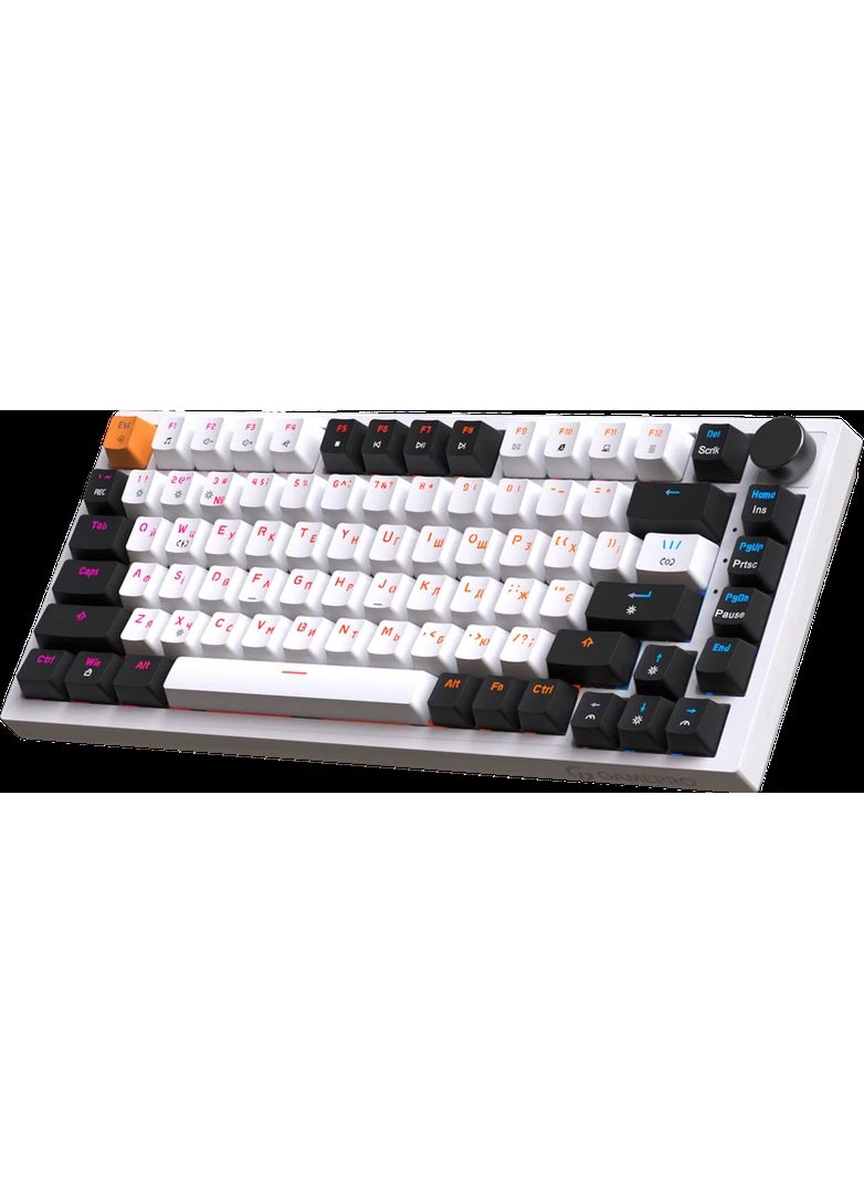Дротова механічна клавіатура MK160W (Red) з Hot-Swap RGB White GAMEPRO (377738378)