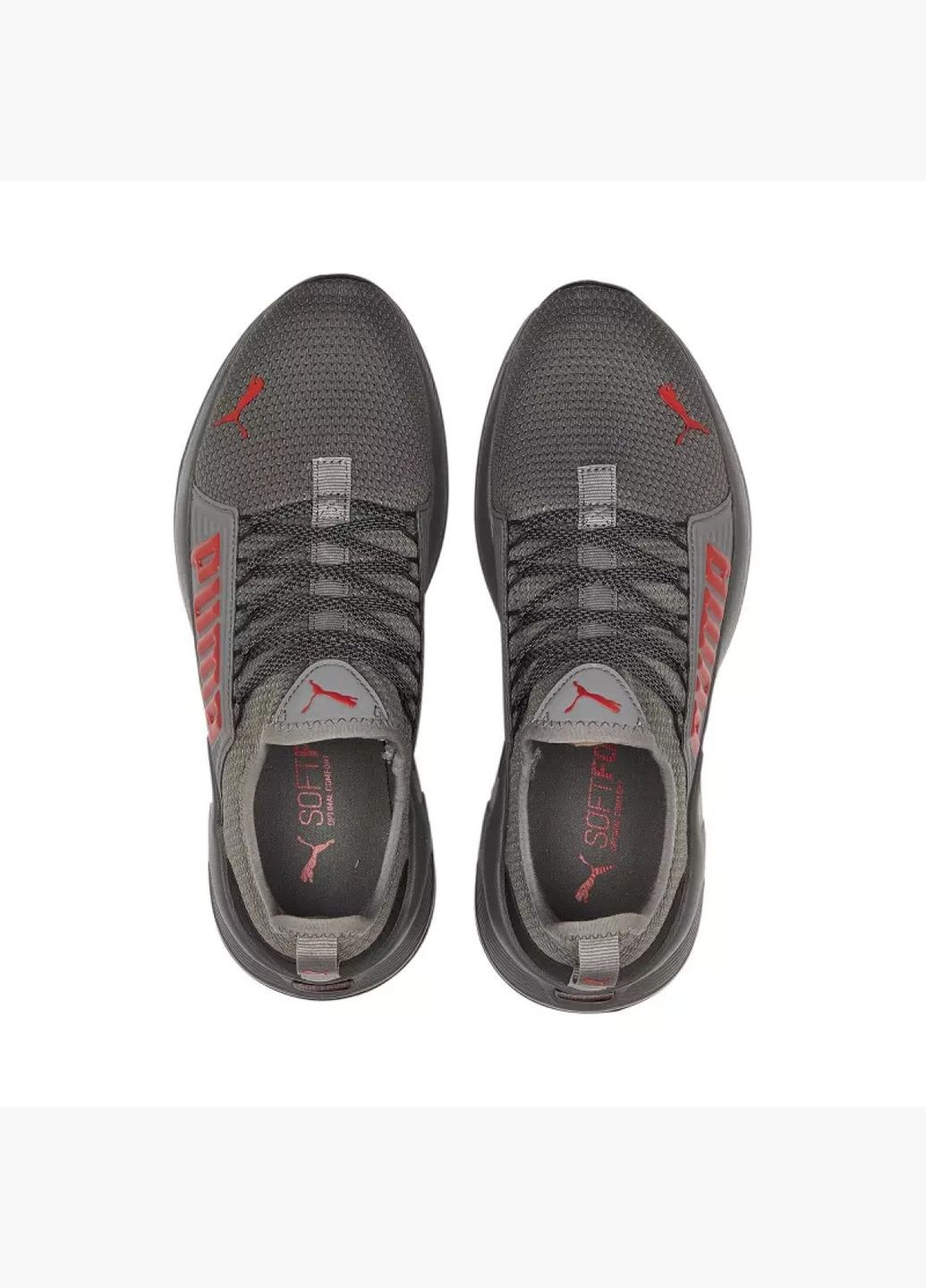 Сірі кросівки чоловічі softride premier slip-on grey 376540-08 Puma