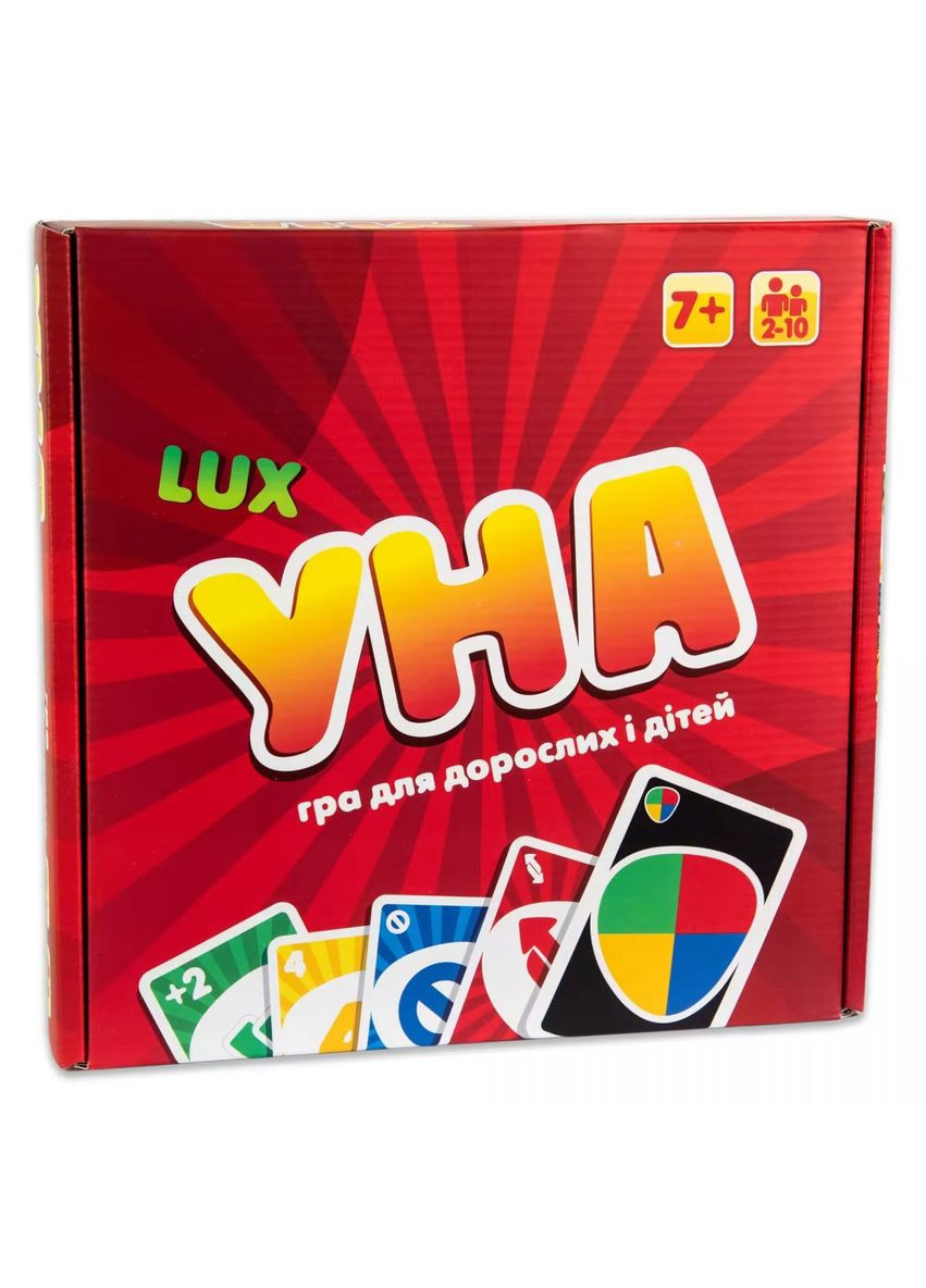 Настольная игра "УНА Lux", 2 колоды (укр) Strateg (292784738)