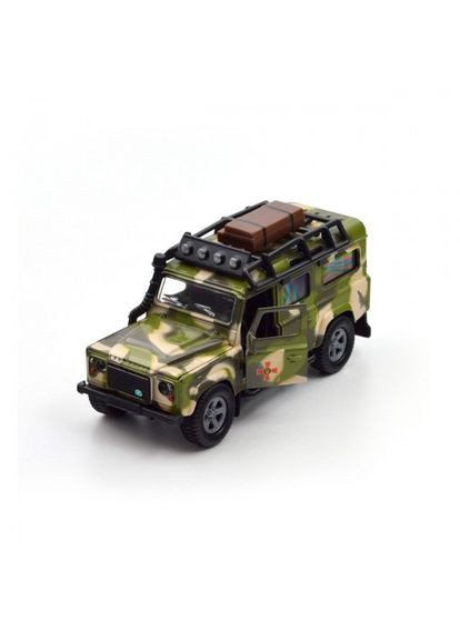 Ігровий набір – LAND ROVER DEFENDER MІЛІТАРІ (з причепом) TechnoDrive (315154778)