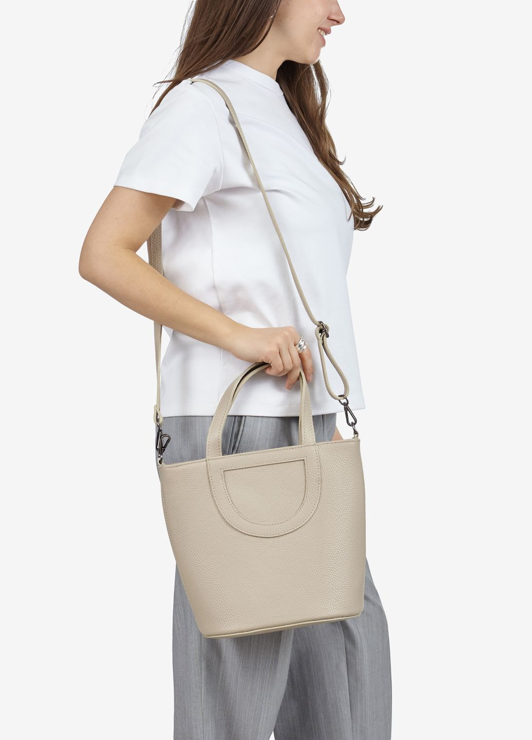 Сумка женская кожаная тоут средняя Tote Regina Notte (326960814)