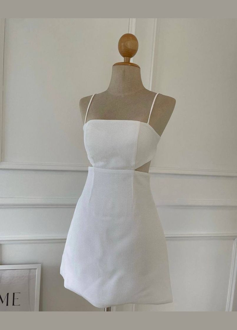 Белое праздничный, кэжуал, вечернее женское платье FINO Mode однотонное