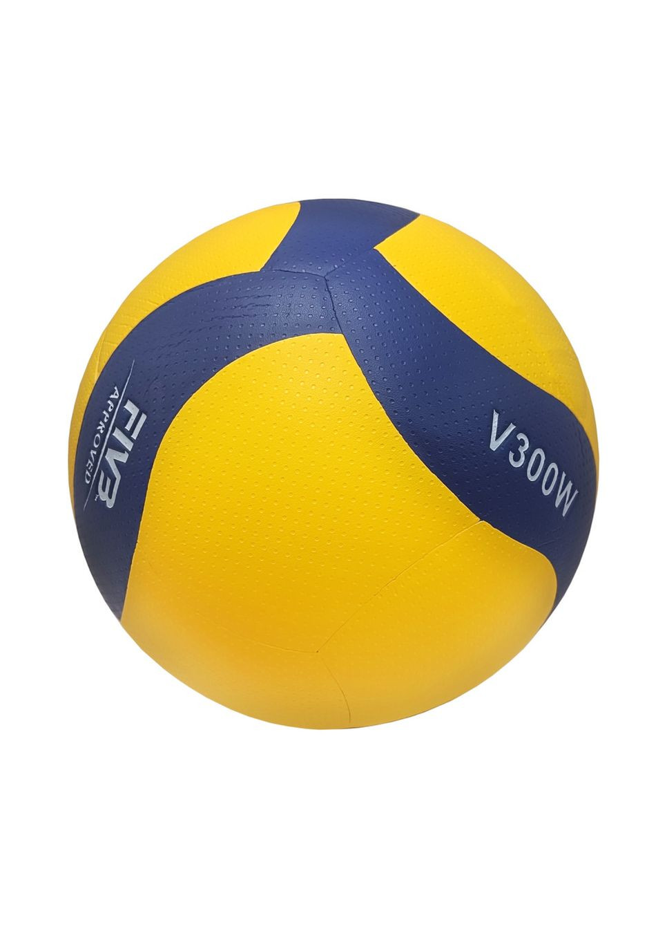 М'яч волейбольний тренувальний V300W Mikasa NE V 300W № 5 синьо жовтий Newt (364543688)
