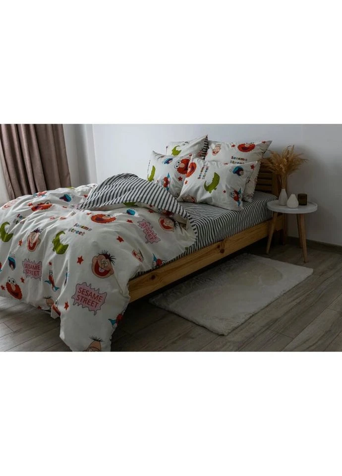 Постельное белье полуторное Soft dreams Sesame Faces 2-03857-25837 150х215 см ТЕП (327791863)